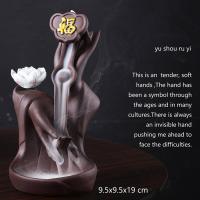 Backflow Incense Burner Porcelain handmade for home and office & durable Sold By PC