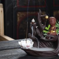 Backflow Incense Burner Porcelain handmade for home and office & durable Sold By PC