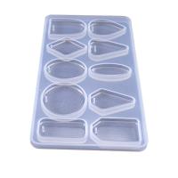 ENSEMBLE de moules époxy DE DIY, silicone, rectangle, Placage, durable, 169x93mm, Vendu par PC