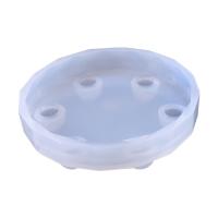 ENSEMBLE de moules époxy DE DIY, silicone, Rond, Placage, durable, 105x10x30mm, Vendu par PC