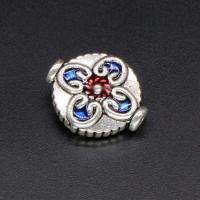 Zinc Alloy Jewelry Beads DIY & enamel nickel lead & cadmium free Sold By Bag