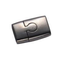 Fermagli magnetici in acciaio inossidabile, acciaio inox, Rettangolo, lucido, DIY & più formati per scelta, nessuno, 6*2.5mm, 1/PC, Venduto da PC