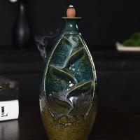 Backflow Incense Burner Porcelain handmade for home and office & durable Sold By PC