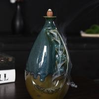 Backflow Incense Burner Porcelain handmade for home and office & durable Sold By PC