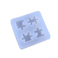 DIY Epoxy Mal Set, Silicone, Square, plated, Duurzame, duidelijk, 71x10mm, Verkocht door PC