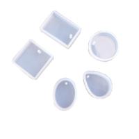 DIY Epoxy Mold Set Silicone Rectangle DIY Jewelry Pendant Mold plated durable Sold By PC