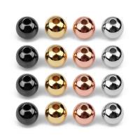 Perles bijoux en laiton, Placage, durable & DIY & normes différentes pour le choix, plus de couleurs à choisir, protéger l'environnement, sans nickel, plomb et cadmium, 50PC/sac, Vendu par sac