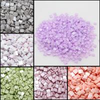 perles de rocaille en verre Perles de Tila, cadre, plus de couleurs à choisir, 5*5*1.9mm, 200PC/sac, Vendu par sac