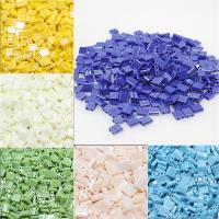 Glass Seed Beads Tila Beads Square 5*5*1.9mm Sold By Bag