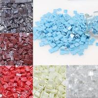 perles de rocaille en verre Perles de Tila, cadre, plus de couleurs à choisir, 5*5*1.9mm, 200PC/sac, Vendu par sac