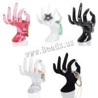 Plastic ringen displayer, Hand, Duurzame, meer kleuren voor de keuze, Verkocht door PC