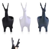 Multifunktionel Smykker Boks, Resin, Deer, mat, flere farver til valg, 170x70x210mm, 2pc'er/Lot, Solgt af Lot