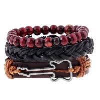 Ecopelle Bracciale Set, Bracciale, Portatile & tre pezzi, nessuno, 18CM, Venduto da set