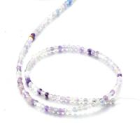 Natuurlijke Amethyst kralen, Amethist, Ronde, gepolijst, DIY, 3mm, Verkocht door Strand