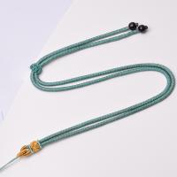 Fashion Halsband Cord, Terylene Cord, DIY & Unisex, blandade färger, Såld Per 13 inch Strand