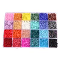 Perles en verre rocaille opaque, vernis au four, DIY & styles différents pour le choix, plus de couleurs à choisir, Vendu par sac