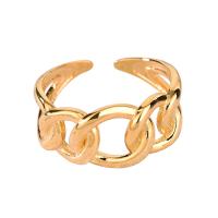 cobre Cuff Ring Finger, banhado, Vario tipos a sua escolha & para mulher, níquel, chumbo e cádmio livre, tamanho:5-6, 3PCs/Bag, vendido por Bag