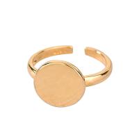 Messing Manchet Finger Ring, plated, verschillende stijlen voor de keuze & voor vrouw, meer kleuren voor de keuze, nikkel, lood en cadmium vrij, Maat:6, 5pC's/Bag, Verkocht door Bag