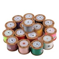 Nylonsnor, Nylon, mode smykker & du kan DIY, flere farver til valg, 0.60mm, 120m/Spool, Solgt af Spool