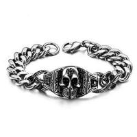 Roestvrij staal armbanden, plated, mode sieraden & voor de mens, 230x24mm, Verkocht door PC