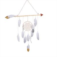 Mode Dreamcatcher, Järn, med Feather, Hållbar, beige, Säljs av PC