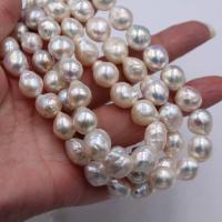 Barokní kultivované sladkovodní perle, Sladkovodní Pearl, Keishi, Barokní styl & DIY, bílý, 11mm, Prodáno By Strand