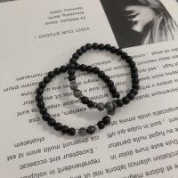 Gemstone Armbånd, Abrazine Stone, Bærbare & Unisex, flere farver til valg, 6MM, Solgt af Strand