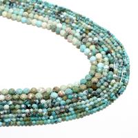 Χάντρες Turquoise, τυρκουάζ, Γύρος, φυσικός, DIY & πολύπλευρη, μικτά χρώματα, 3mm, Sold Με Strand