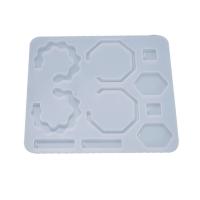 DIY Epoxy Mold Set Silicone Square DIY Craft Pendants Mold plated durable Sold By PC