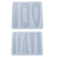 DIY Epoxy Mold Set Silicone Square for DIY Hair Clip Cabochon Finding Mold plated durable Sold By PC