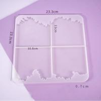 DIY Epoxy Mold Set Silicone for DIY Coaster & Tray Casting Mold plated durable Sold By PC