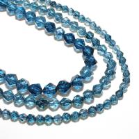 Dragi kamen perle Nakit, Kyanite, Krug, prirodan, Star Cut Faceted & možete DIY, plav, 10mm, Prodano By Strand