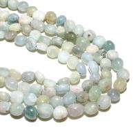 Amazonite Χάντρες, Αμαζόνιος, έλλειψη, φυσικός, DIY, γαλάζιο, 8*10mm, Περίπου 36PCs/Strand, Sold Με Strand