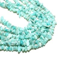 Drágakő chips, Amazonite, Szabálytalan, természetes, DIY, égkék, 5*8mm, Kb 57PC-k/Strand, Által értékesített Strand