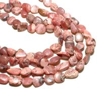 Natural Rhodonite Beads Rhodochrosite DIY purple 8*10mm Approx Sold By Strand