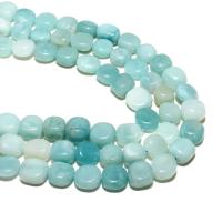 Amazonite Χάντρες, Αμαζόνιος, Nuggets, φυσικός, DIY, γαλάζιο, 8*10mm, Sold Με Strand