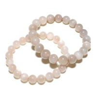 Gemstone Náramky, Moonstone, Kolo, přírodní, módní šperky & různé velikosti pro výběr, bílý, Prodáno By Strand