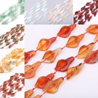 Beads Gemstone misti, Pietra naturale, Altoparlante, lucido, colore e motivo diversi per la scelta & DIY, nessuno,  15*28uff0c25*35mm, Venduto da filo