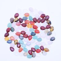 Gemstone Cabochons, Natuursteen, DIY & gemengd, 13x18mm, Verkocht door PC