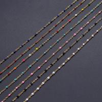 Stainless Steel Nekclace Chain, Roestvrij staal, gepolijst, verschillende stijlen voor de keuze, meer kleuren voor de keuze, 15x20mm, Per verkocht 17.716 inch Strand