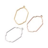 Edelstahl Schmuck Anhänger, poliert, Spiegeleffekt & DIY & für Frau, keine, 19.50x32mm, 20PCs/Tasche, verkauft von Tasche