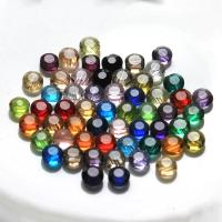 Imitação grânulos de cristal de CRYSTALLIZED™, banhado, DIY, cores misturadas, 6mm,8mm,10mm, 50PCs/Bag, vendido por Bag