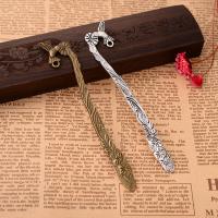 Zinklegering Bookmark, Zinc Alloy, mode sieraden & DIY, meer kleuren voor de keuze,  123x21x3mm, 100/PC, Verkocht door PC