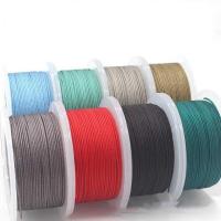 Fashion Cord smykker, Polypropylen Nylon, slidstærkt & mode smykker & du kan DIY, flere farver til valg, 0.80mm, 26m/Spool, Solgt af Spool