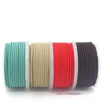 Divat Cord Ékszer, Nylon polipropilén, strapabíró & divat ékszerek & DIY & különböző méretű a választás, több színt a választás, Által értékesített spool