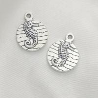 Zinc Alloy Pendants antique silver color plated DIY Sold By Bag