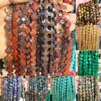 Mišrios Gemstone beads, Brangakmenis, Kirsti, poliruotas, Pasidaryk pats & įvairių stilių pasirinkimas, daugiau spalvų pasirinkimas, 12*12*6mm, 17kompiuteriai/Strand, Pardavė Strand