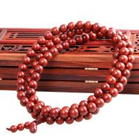 Wrist Mala Sandalwood Round Unisex Sold By Strand