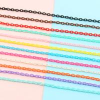 Acrylic Chain plated durable & DIY Sold Per Approx 15 Inch Strand