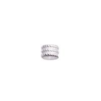 925 sterling silver Spacer Bead, plated, DIY, fler färger för val, 5x3.50mm, Hål:Ca 3mm, Säljs av PC